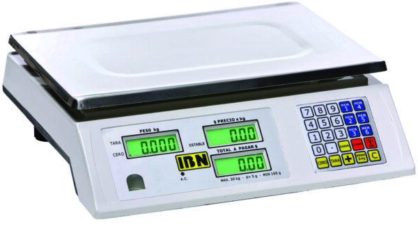 Báscula Multifunciones 40 kg LCD