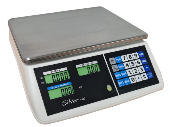 Báscula Electrónica Multifunciones 40 kg LCD