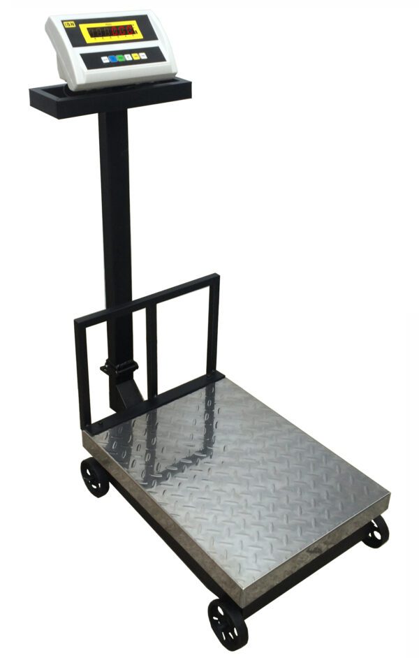 Báscula Industrial con Ruedas 300 kg